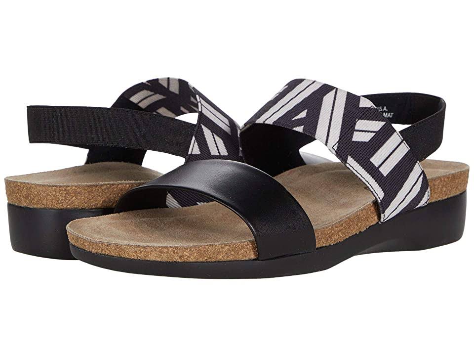 Black/White 7.5 WW Shoes V193