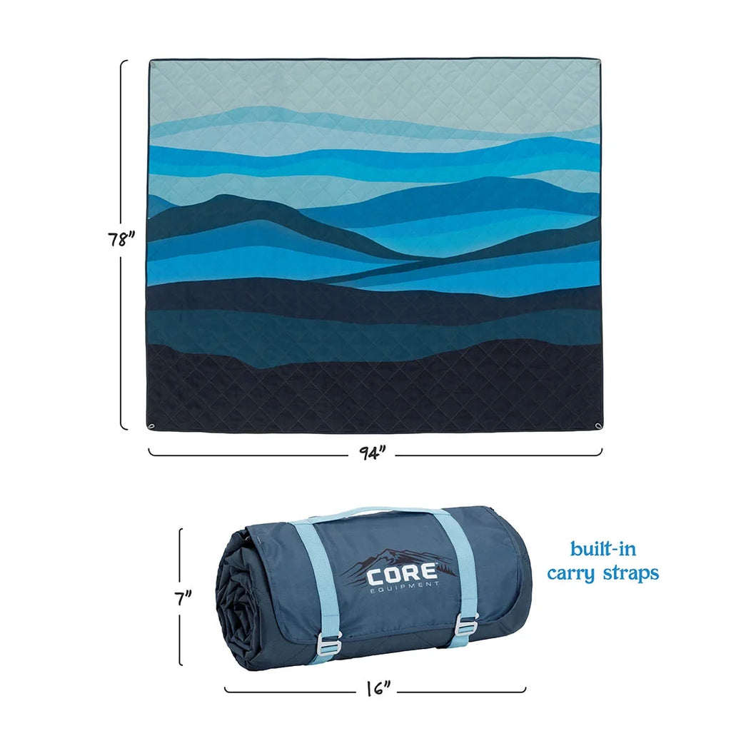 Blue Tent Blanket K62805