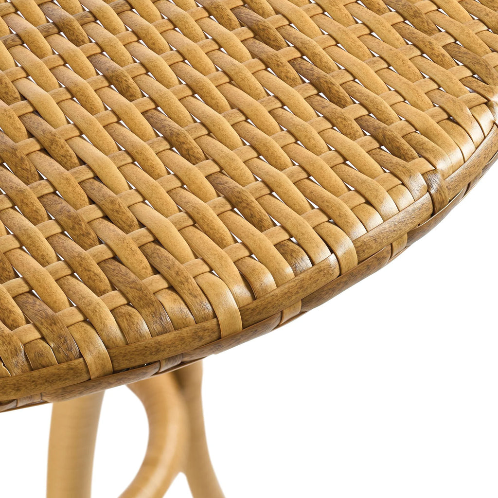 3-Piece Beige Outdoor Wicker Bistro Set P8823