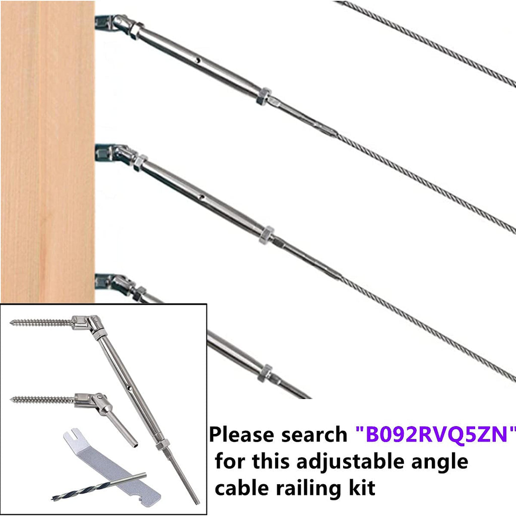 Stainless Steel Cable Wire Rope 7x7 400FT P939599