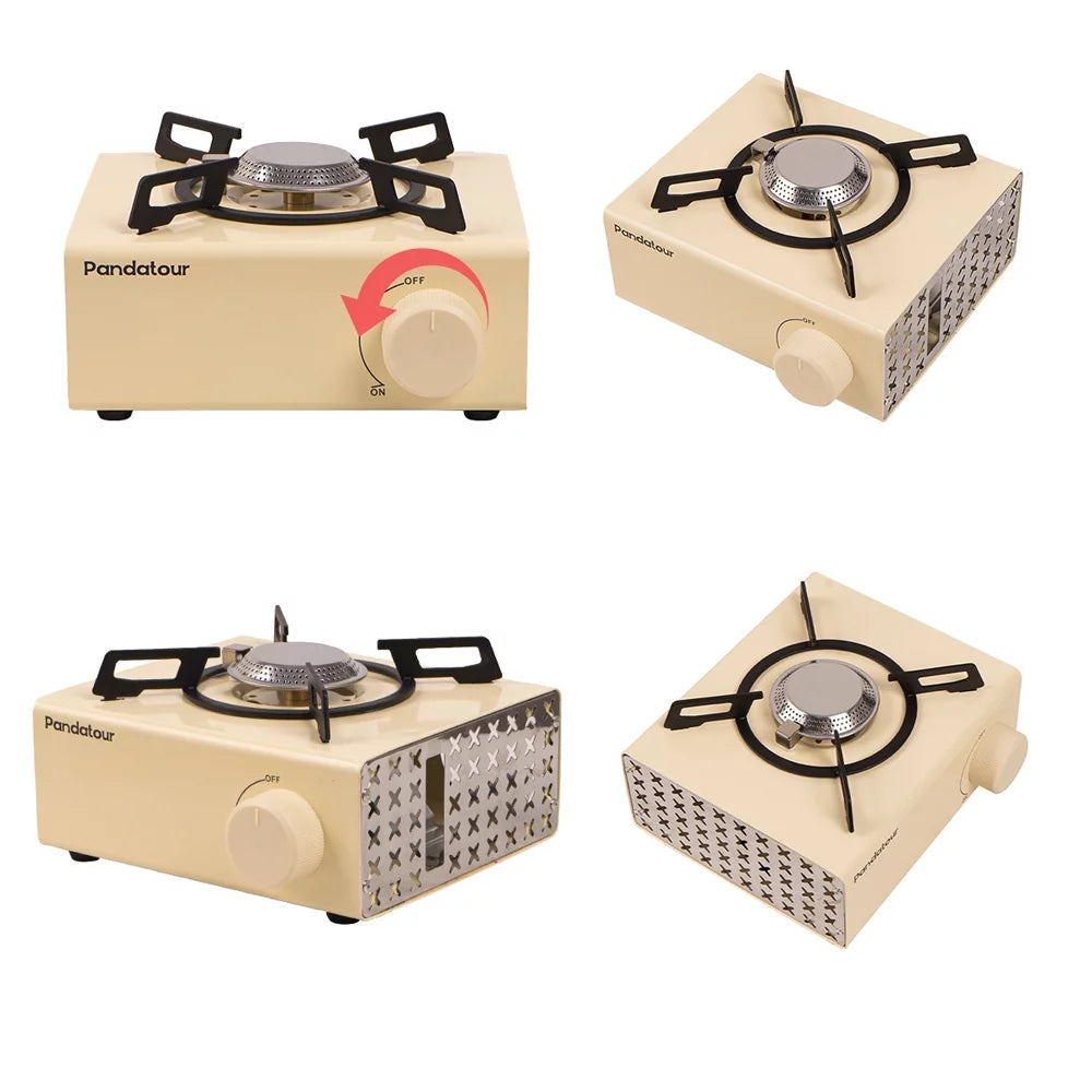 2000W Portable Outdoor Camping Metal Stove with Storage Bag P108