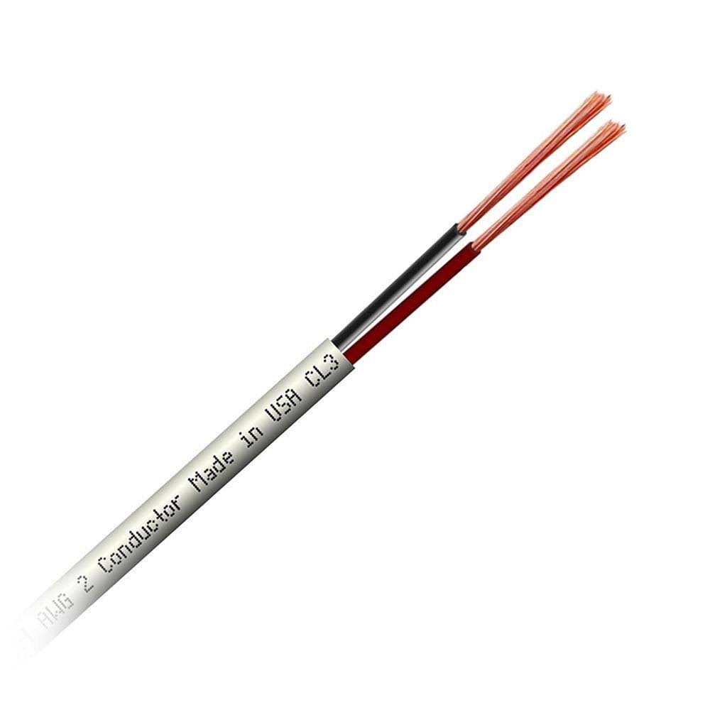 CL3 Rated 2-Conductor Pure Copper Cable (16 Gauge, 500 ft) Y4488