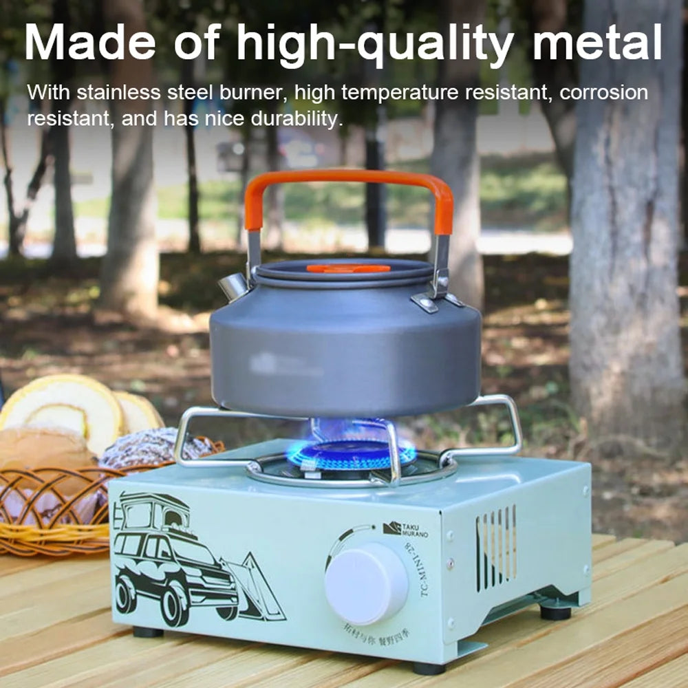 Outdoor Cassette Stove 2100W Portable Burner G595874