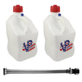 14 Inch Hose and 5 Gallon Jug, White & Patriotic (2 Pack) J669