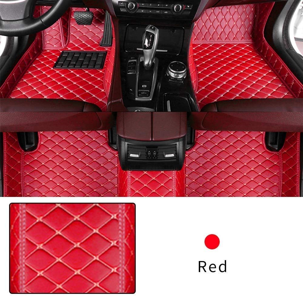 Black Beige Heavy Duty XPE Leather Car Floor Mat H320731