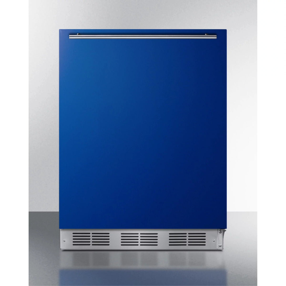 24" Wide 5.1 Cu. Ft. Compact Refrigerator And Freezer Combo - Blue Z1181