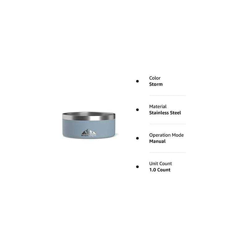 Non Slip Stainless Steel Dog Bowl C620