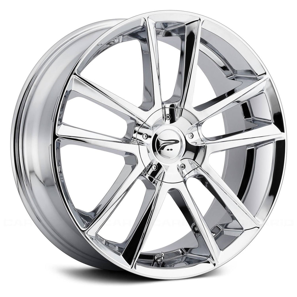Chrome 16x7 5x110 / 5x115 35mm Wheel E496
