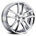 Chrome 16x7 5x110 / 5x115 35mm Wheel E496