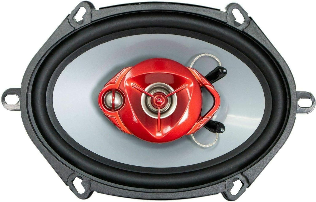 3-Way 700 Watts Coaxial Car Speakers Pack of 2 F768974