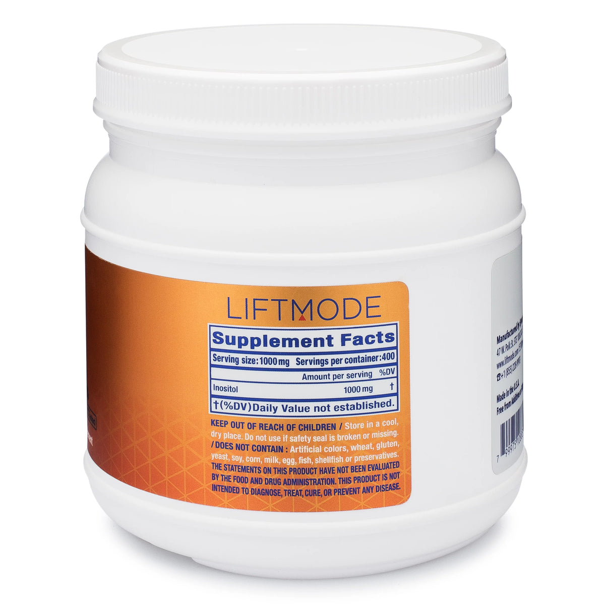 Inositol 400 Grams 14.11 Oz Y747424