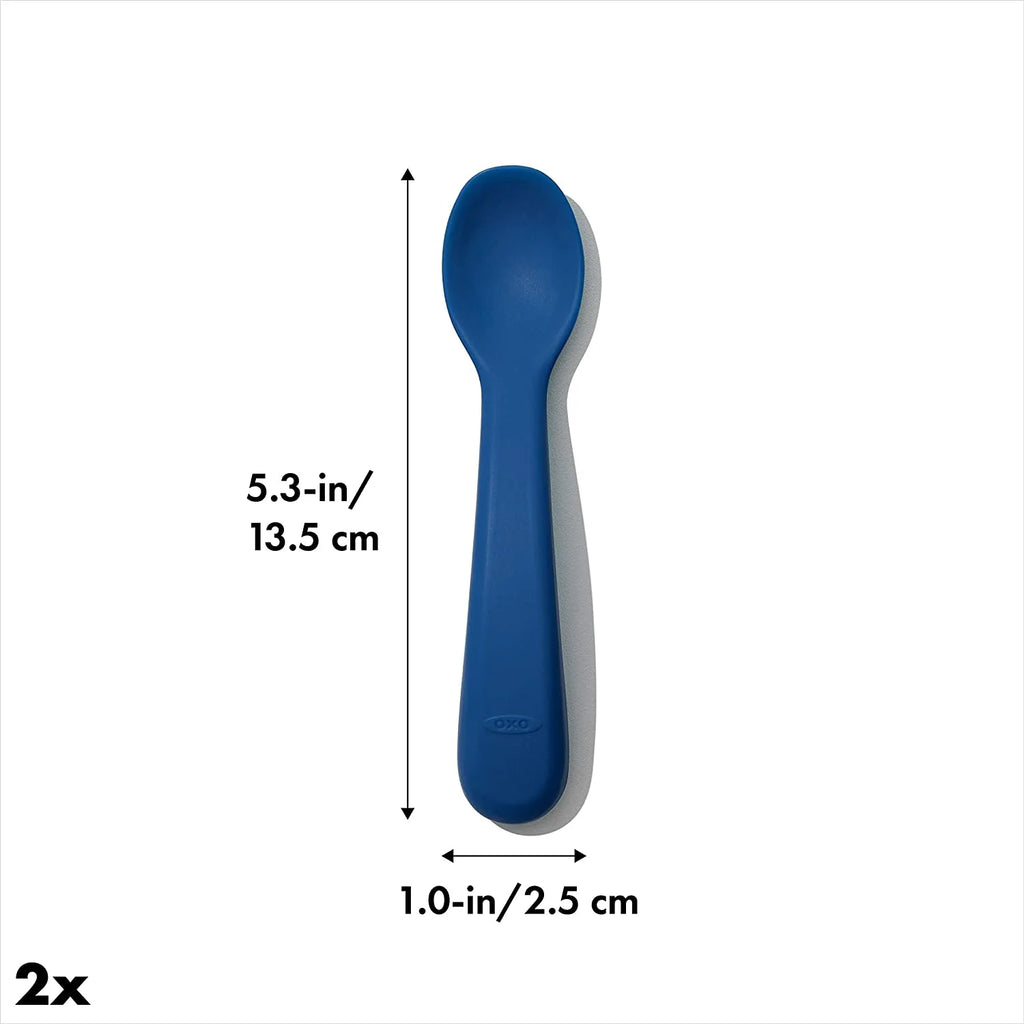 Silicone Spoon Set Navy W386