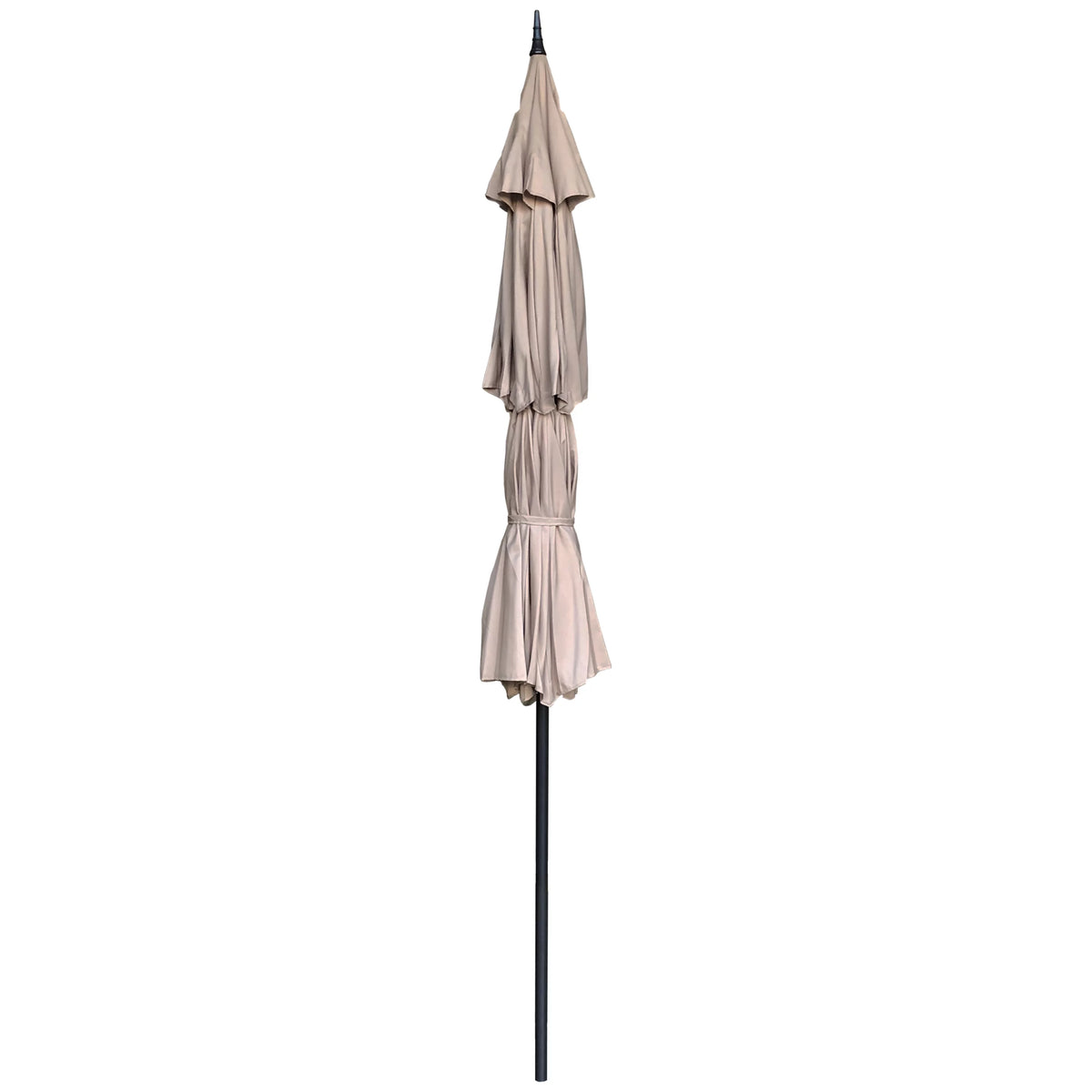 9ft Tan Patio Umbrella with Crank V3116