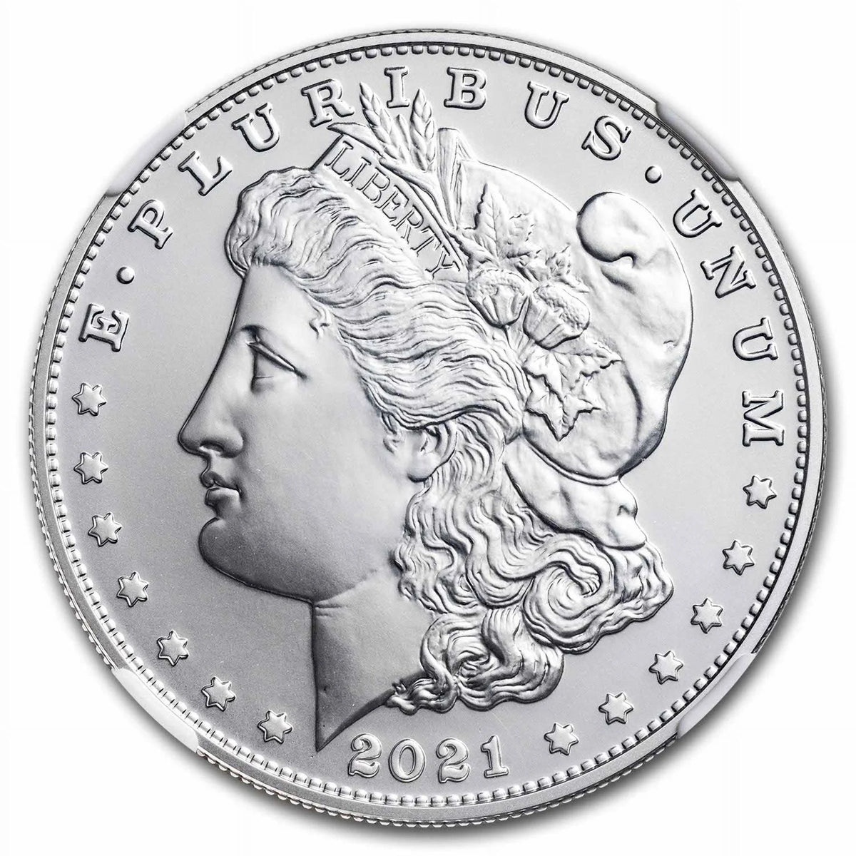 Silver Morgan Dollar MS-70 NGC F616