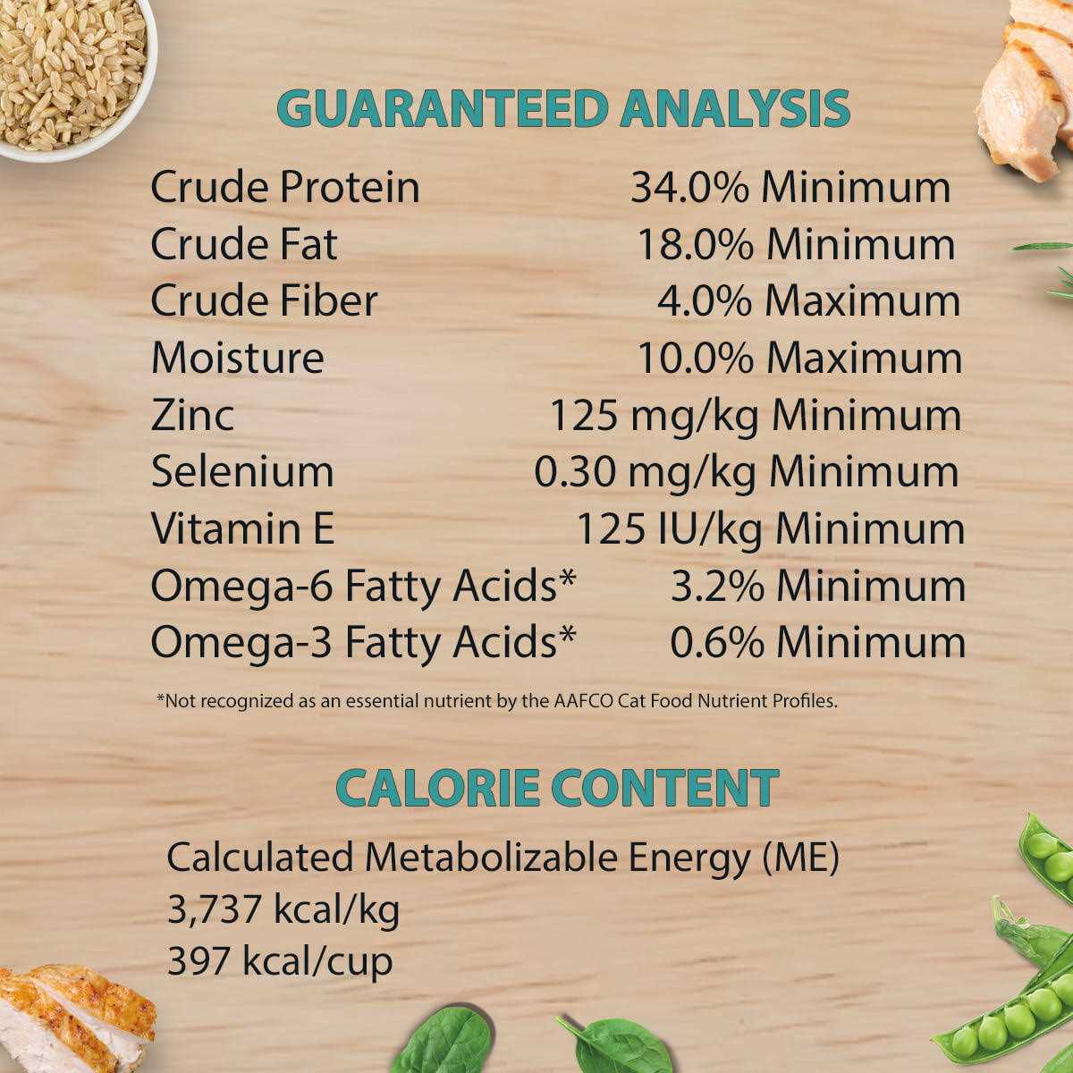 Chicken Brown Rice Recipe Dry Cat Food E3742