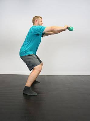 Vinyl Coated Kettlebell 25 lbs Silver V51374