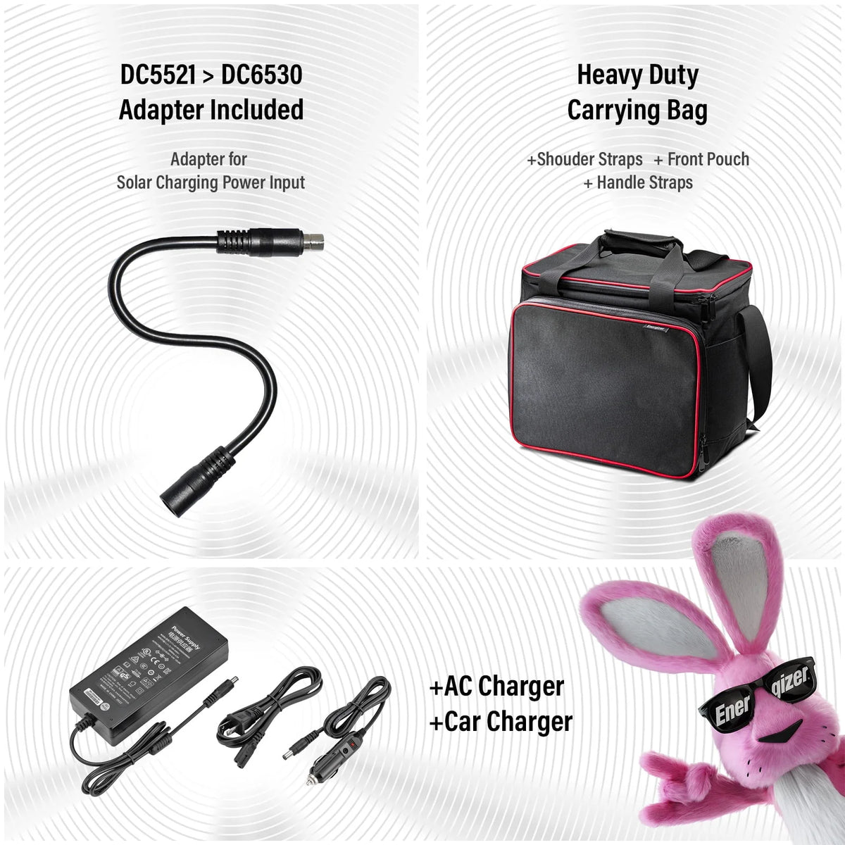 960Wh 300000 mAh Portable Power Station with LiFePO4 Battery G611884