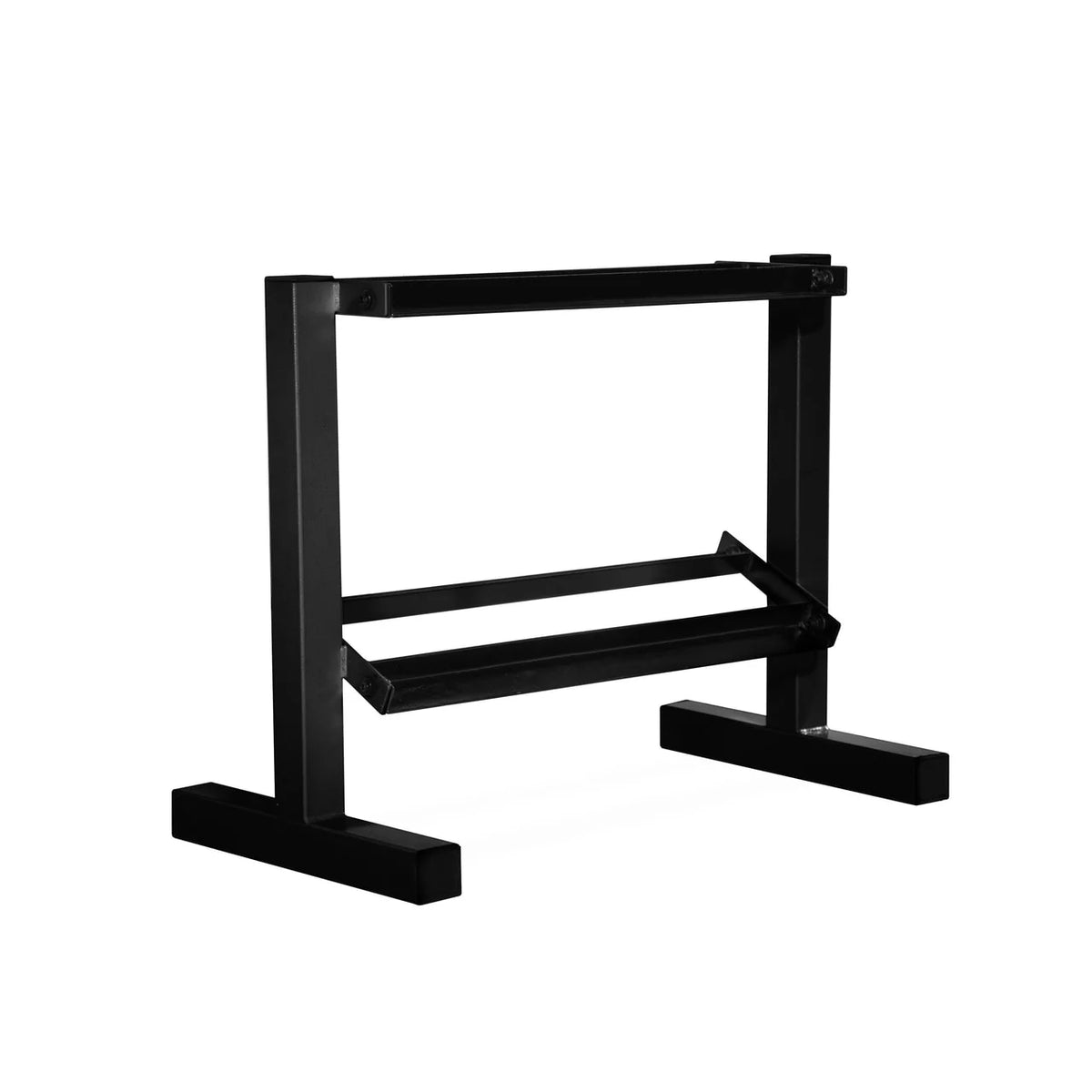 150 lb Coated Rubber Hex Dumbbell Weight Set with Rack N86753