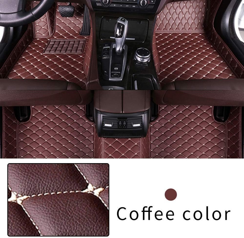Black Beige Heavy Duty XPE Leather Car Floor Mat H320731