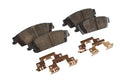 Rear Disc Brake Pad Set with Clips G493