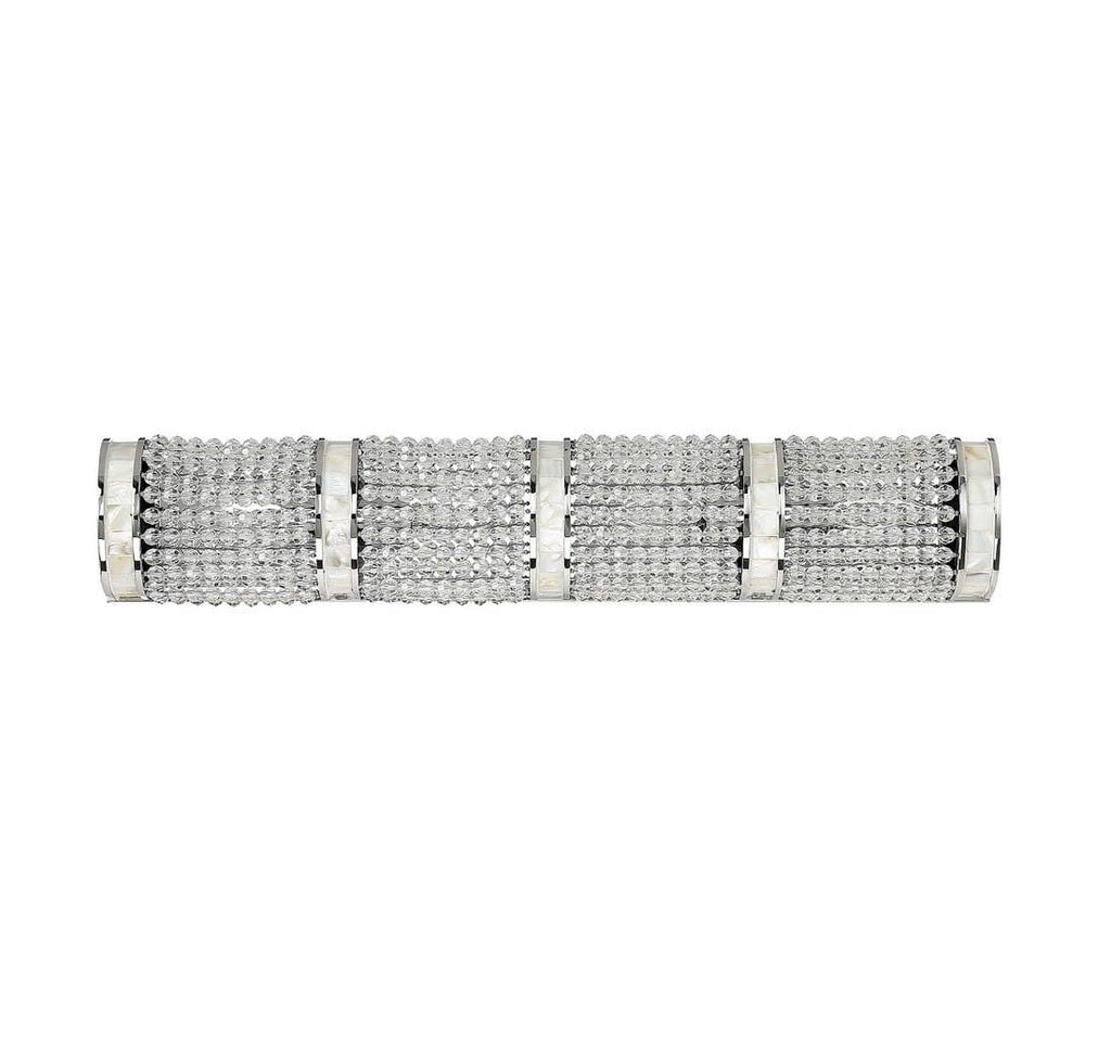 Polished Chrome 4 Light Bath Bar T379386