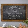 Rustic Light Walnut Chalkboard 18 x 42 Z9440
