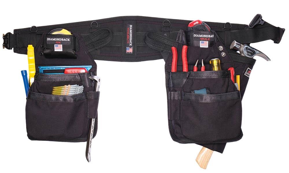 Black Carpenter Tool Belt C2440