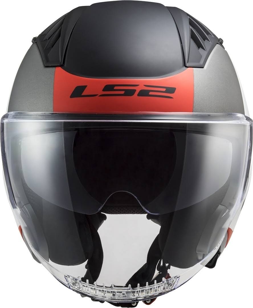 Matt White / Red Helmet Size XXL B50311