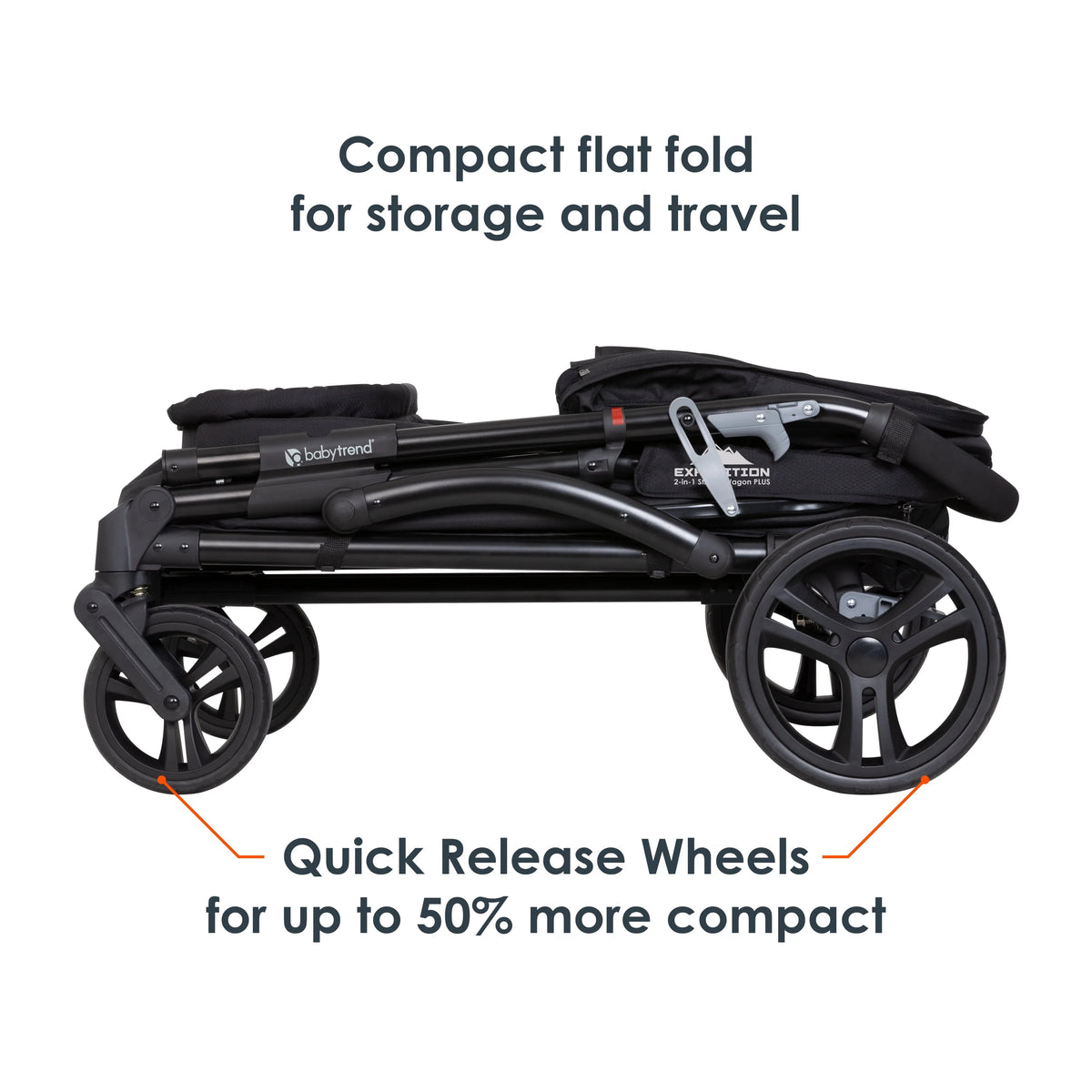 Gray Wagon Stroller M863