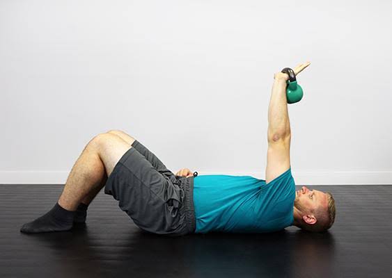 Vinyl Coated Kettlebell 25 lbs Silver V51374