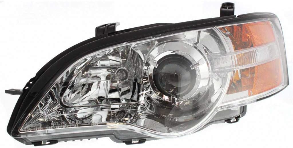 Chrome Driver Side Headlight W842