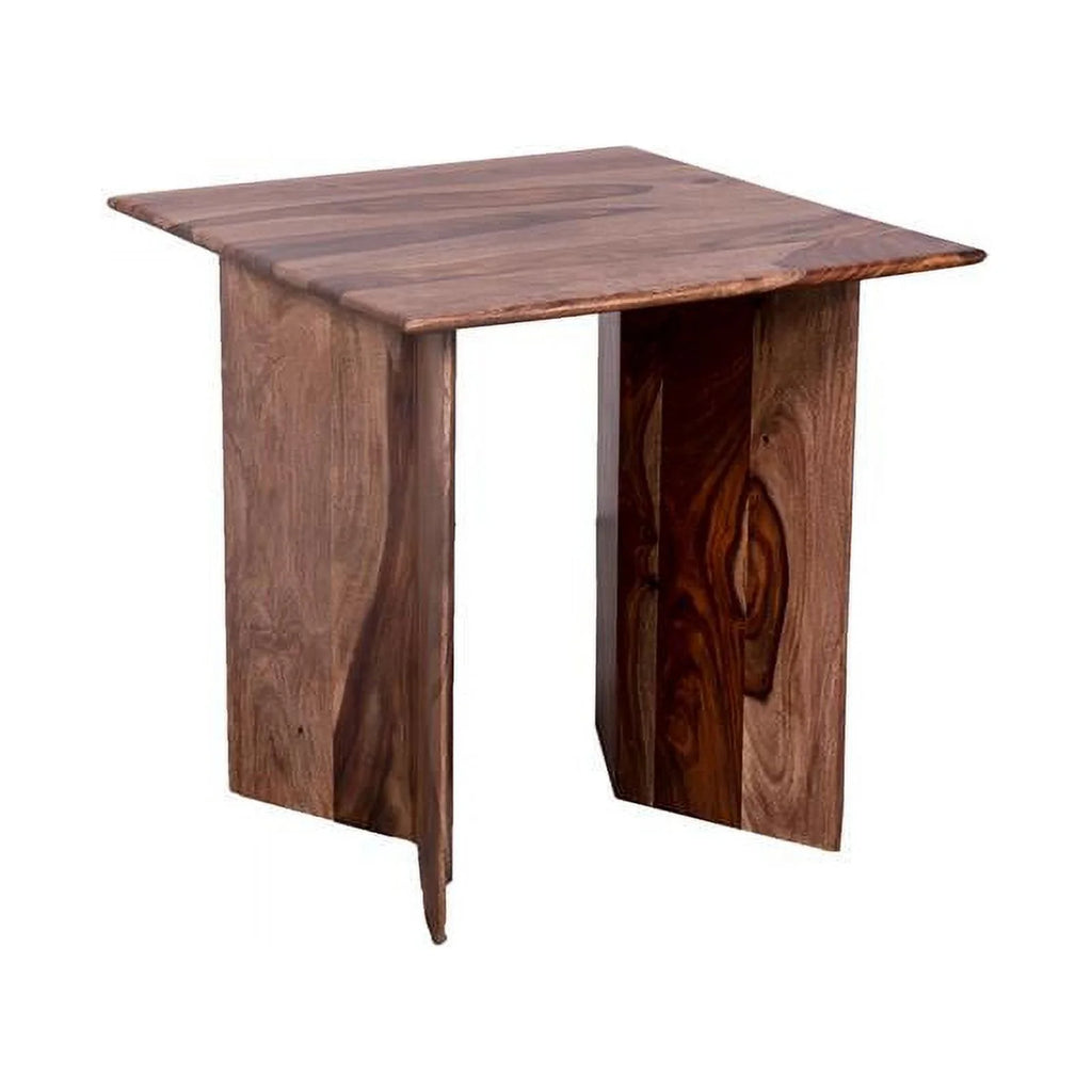 Solid Sheesham Wood End Table O561