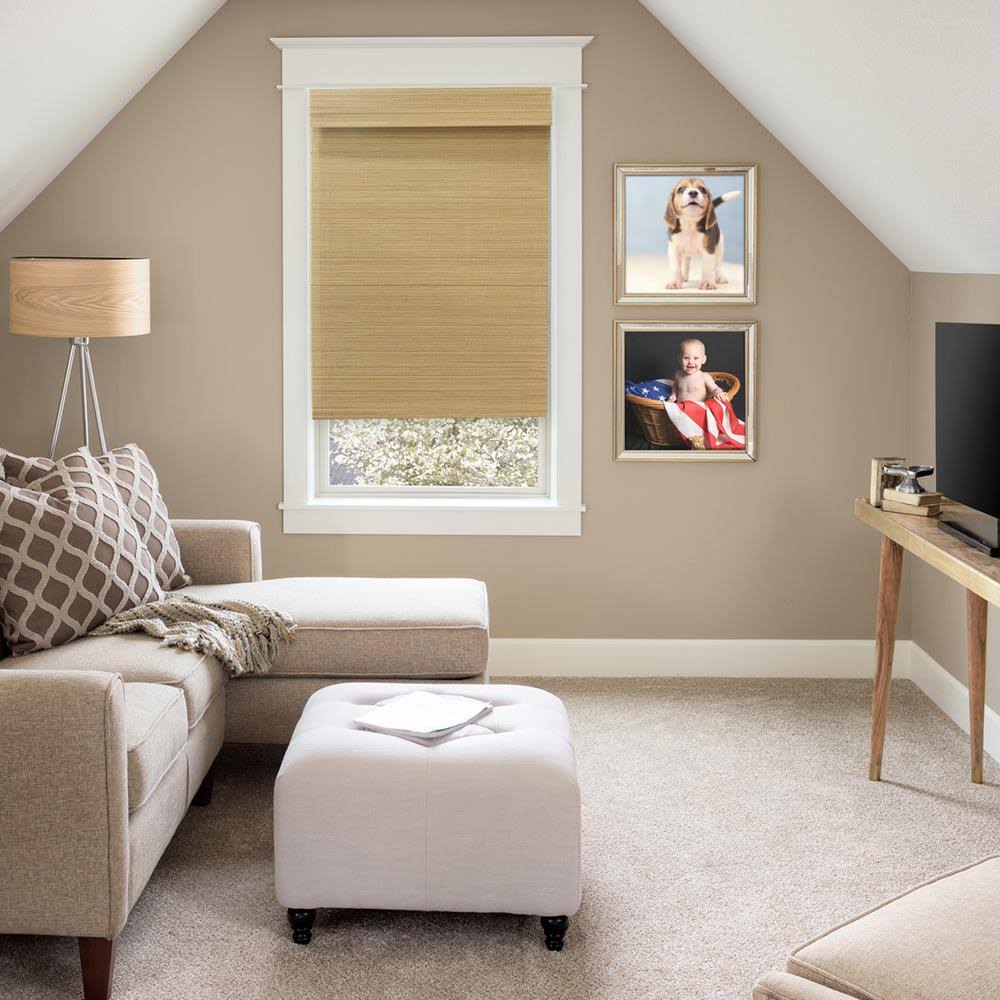 Natural Multi-Weave Cordless Bamboo Shade S551