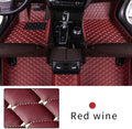 Black Beige Heavy Duty XPE Leather Car Floor Mat H320731