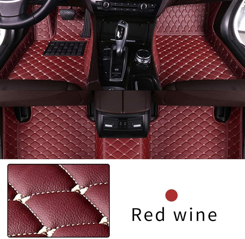 Black Beige Heavy Duty XPE Leather Car Floor Mat H320731