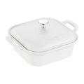 Matte White Square Covered Baking Dish M86832