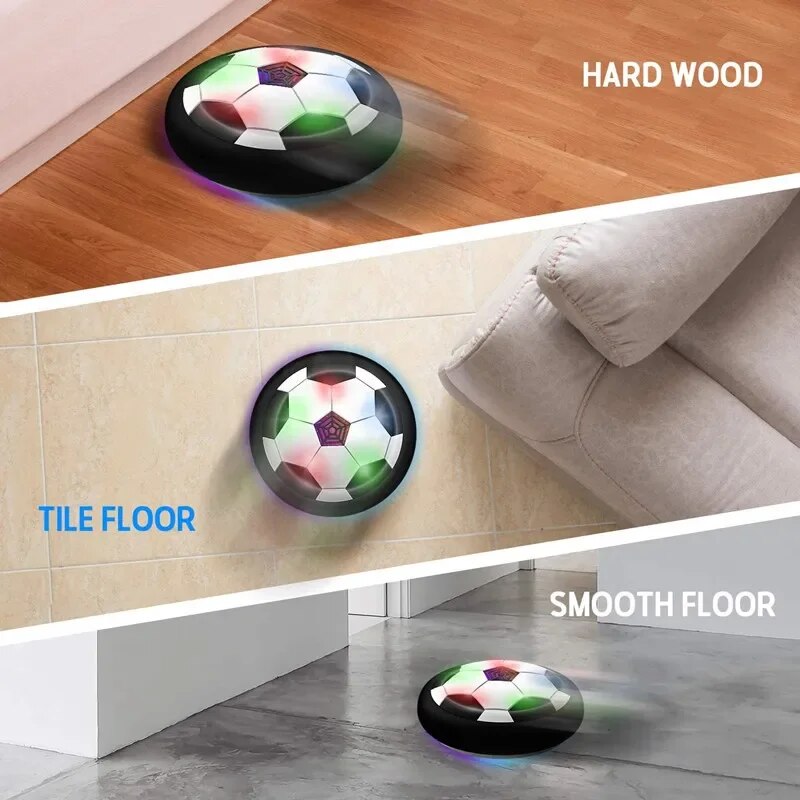 Floating Soccer Ball with LED Light Music J665614