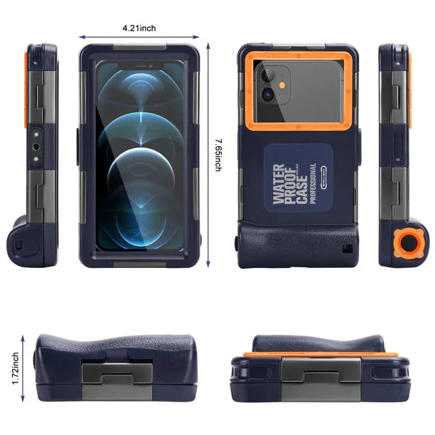 Waterproof Protective Case for Phones Up to 6.9 Inch Z456