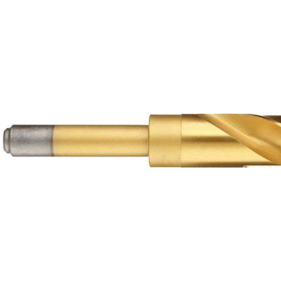 Reduced Shank Drill Bit, 1 in, 118°, Cobalt, Tin U458488