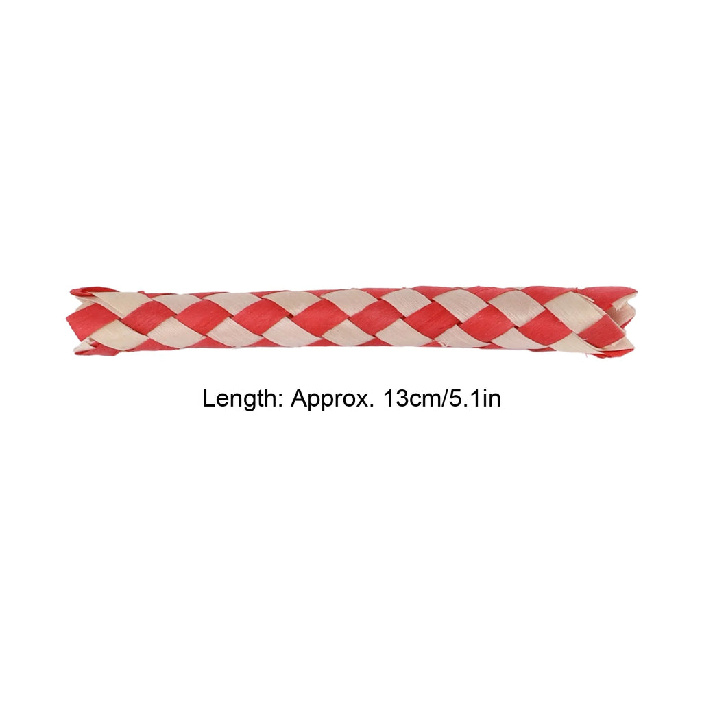 24pcs Bamboo Finger Trap Toy for Parrot Chew Toy N510