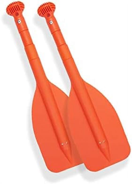 Set Of 2 Mini Telescopic 21'' - 42'' Paddle Orange E572