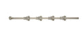 Heavy Duty Surface Bolt Satin Brass Brown M9233