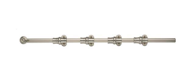 Heavy Duty Surface Bolt Satin Brass Brown M9233