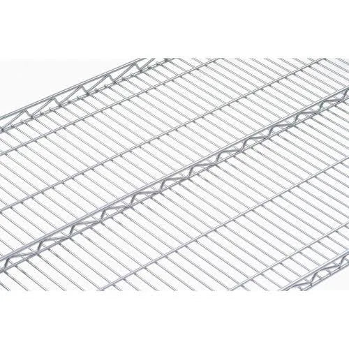 Silver Epoxy 4 Tier Wire Shelving Starter Unit C728