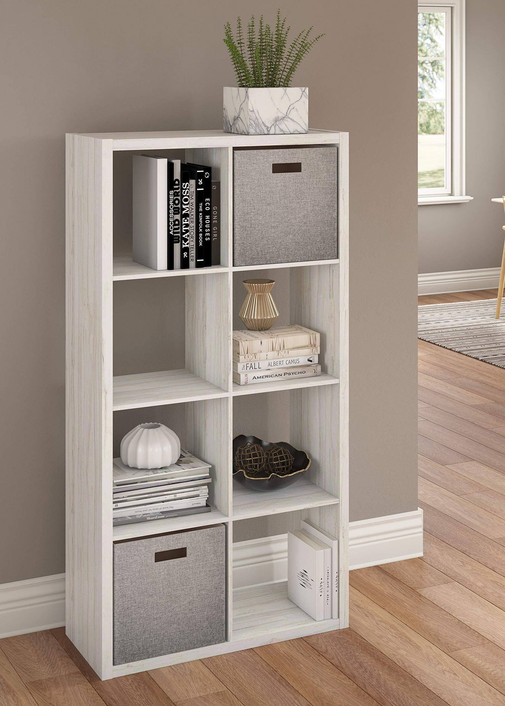 Brown Cube Bookcase E701