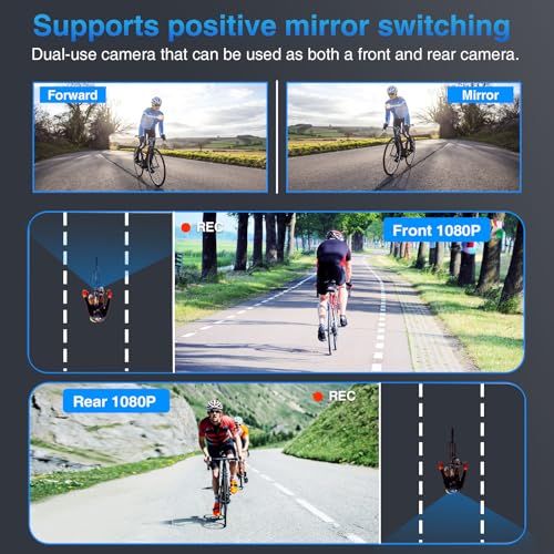 1080P Bicycle Rear View Camera with 4.3'' HD Monitor R397