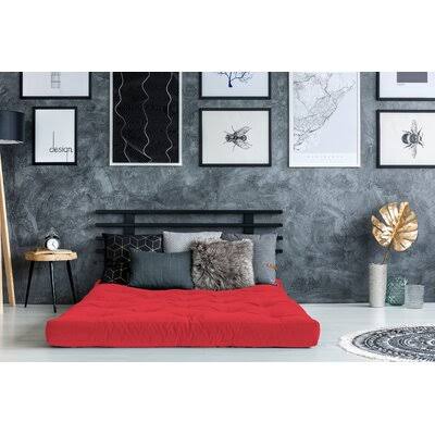Red Queen Polyester Fiber Pad Futon Mattress J983