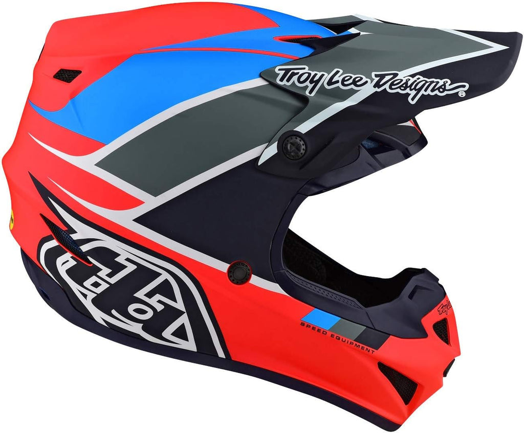 Orange/Navy Youth Helmet with MIPS Z978986