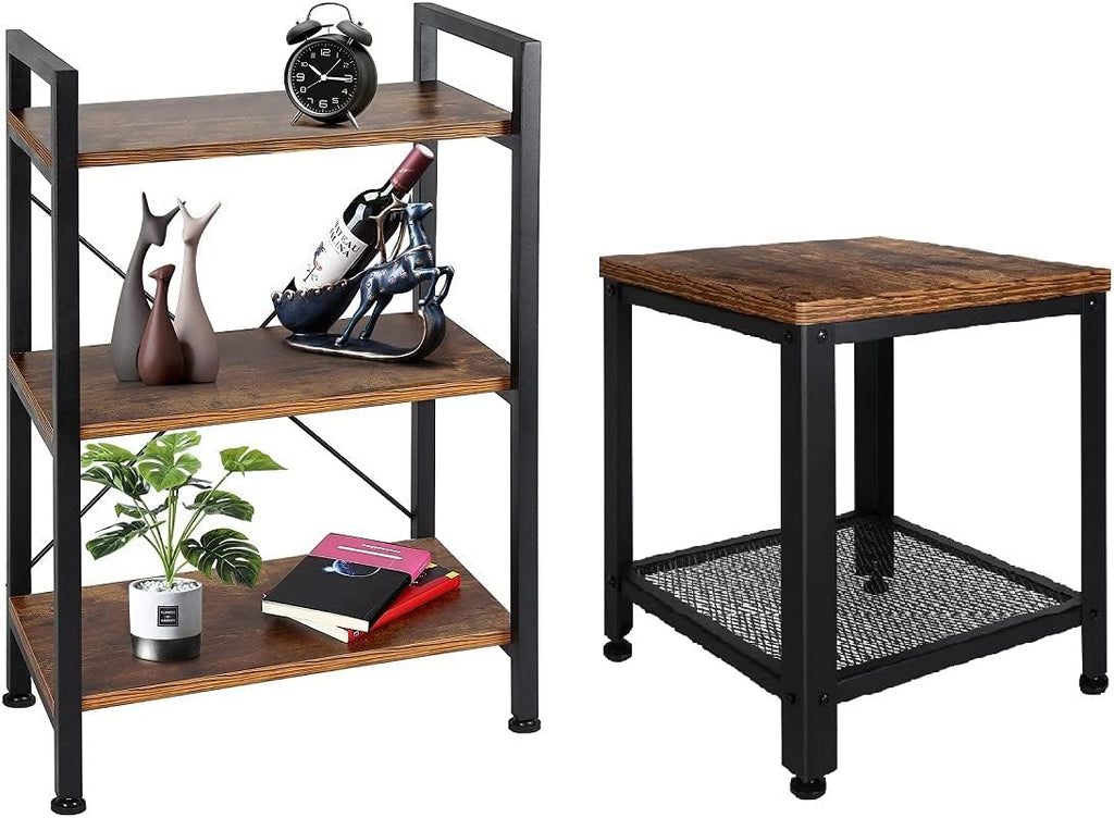 Storage Shelf with Small Table Y163
