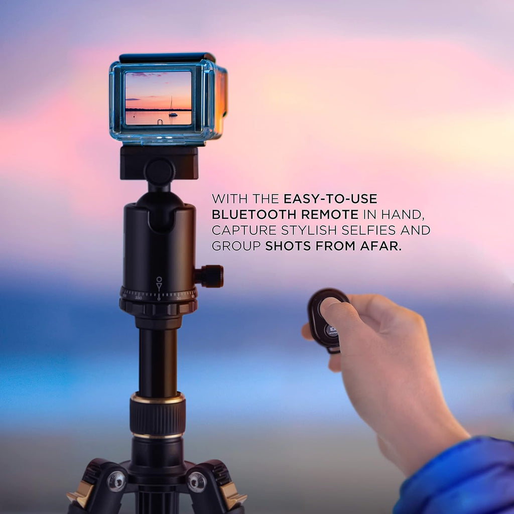 63” Tripod & Monopod with 360° Ball Head Aluminum Camera Stand N828267